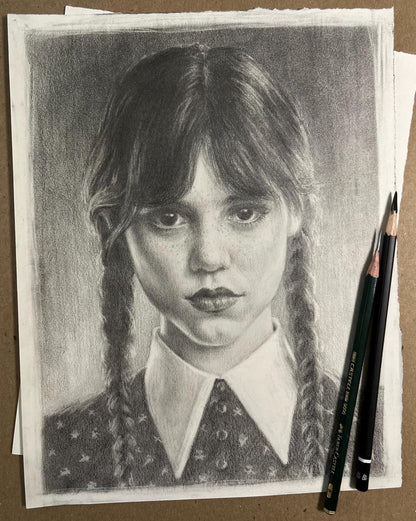 Hand-Drawn Portrait from Photo, Custom Pencil Sketch, Personalized Drawing, Realistic Art Commission, Unique Gift idea for Loved One